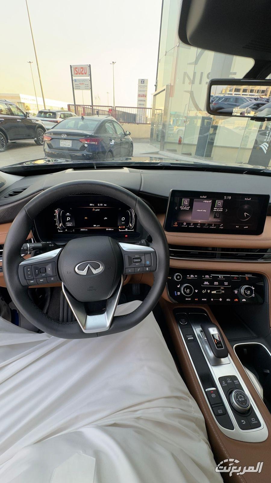 مواصفات انفينيتي QX60 2026 12