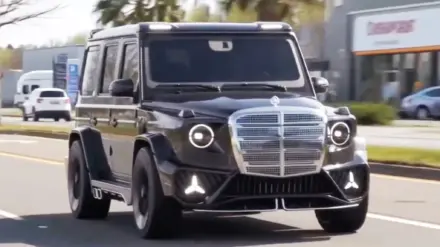 مرسيدس جي كلاس تحصل على أحد أغرب إصداراتها المعدلة في دبي