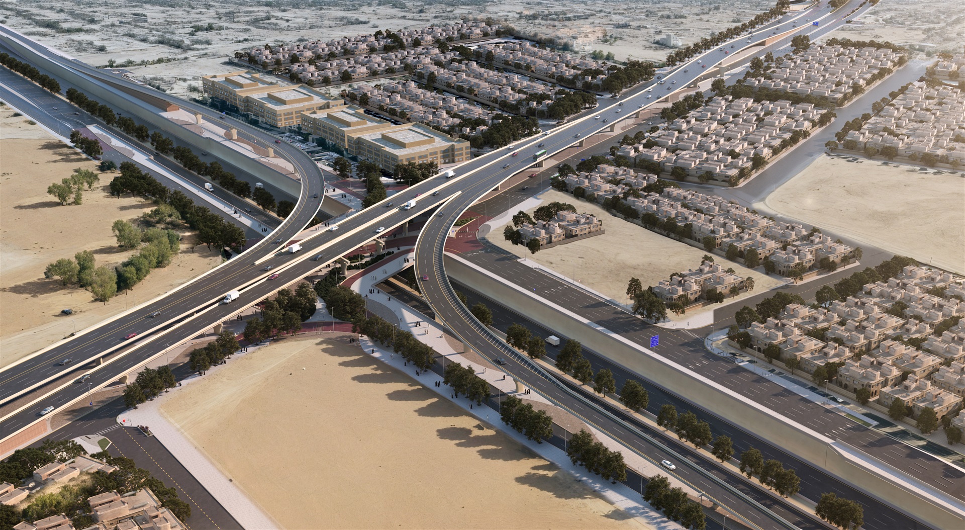 ضمن مشاريع تطوير الرياض.. تنفيذ 7 جسور بمشروع طريق عثمان بن عفان والملك سلمان مشاريع تطوير الرياض