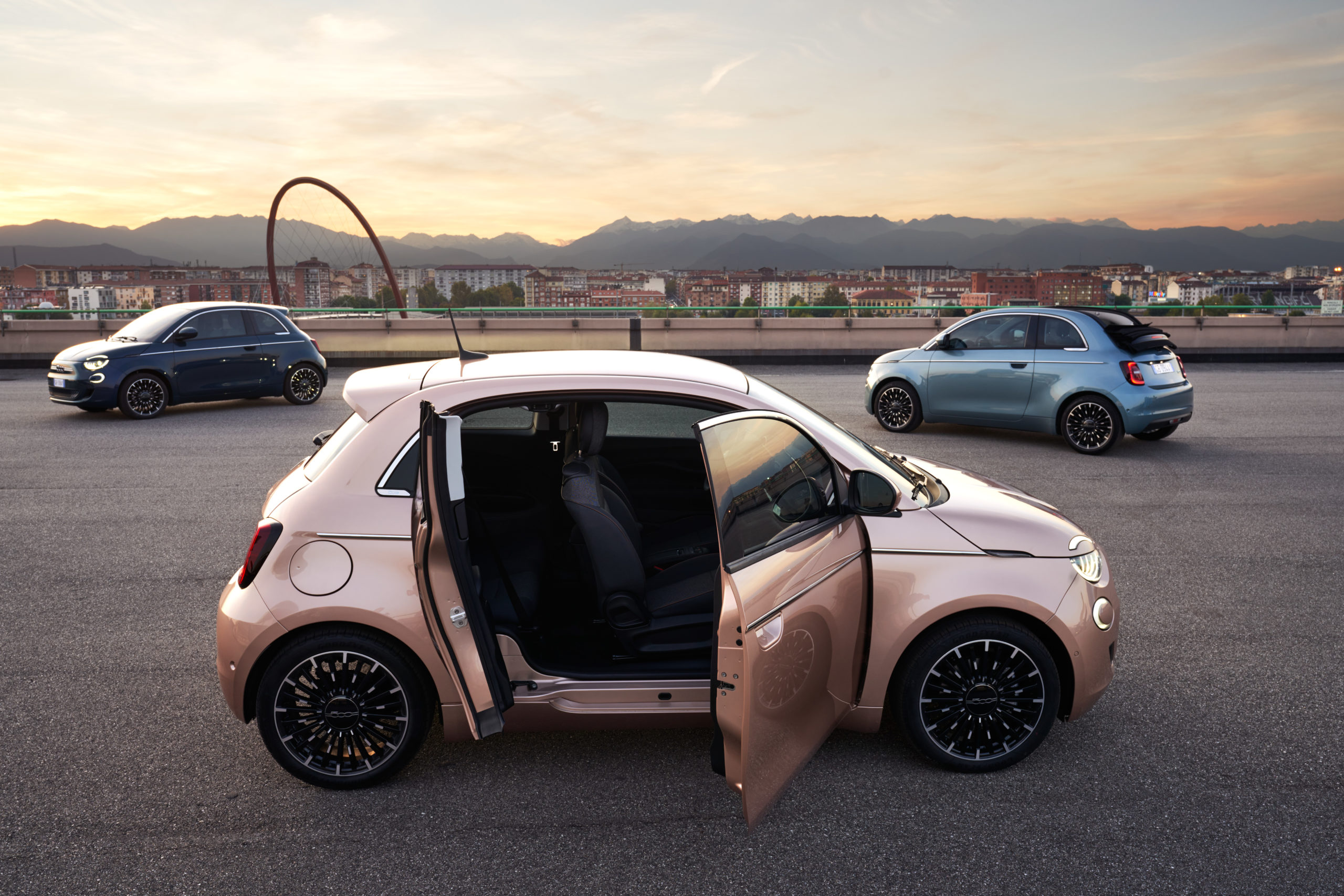 Fiat 500e 3+1
