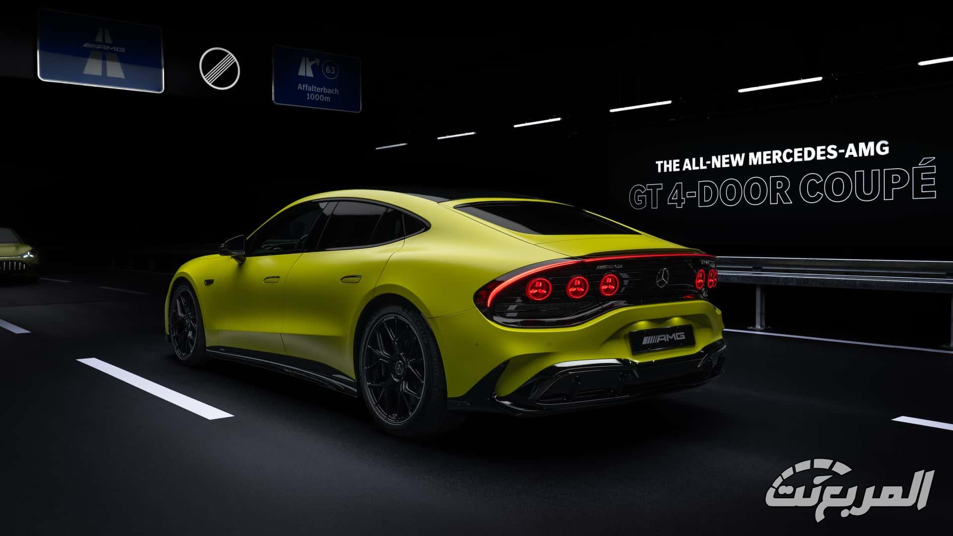 مرسيدس AMG GT 2027 بأربعة أبواب تنطلق رسمياً بقوة 1153 حصان! 2