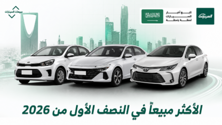 تويوتا تتصدر.. أكثر 15 شركة سيارات مبيعًا في السعودية 2026
