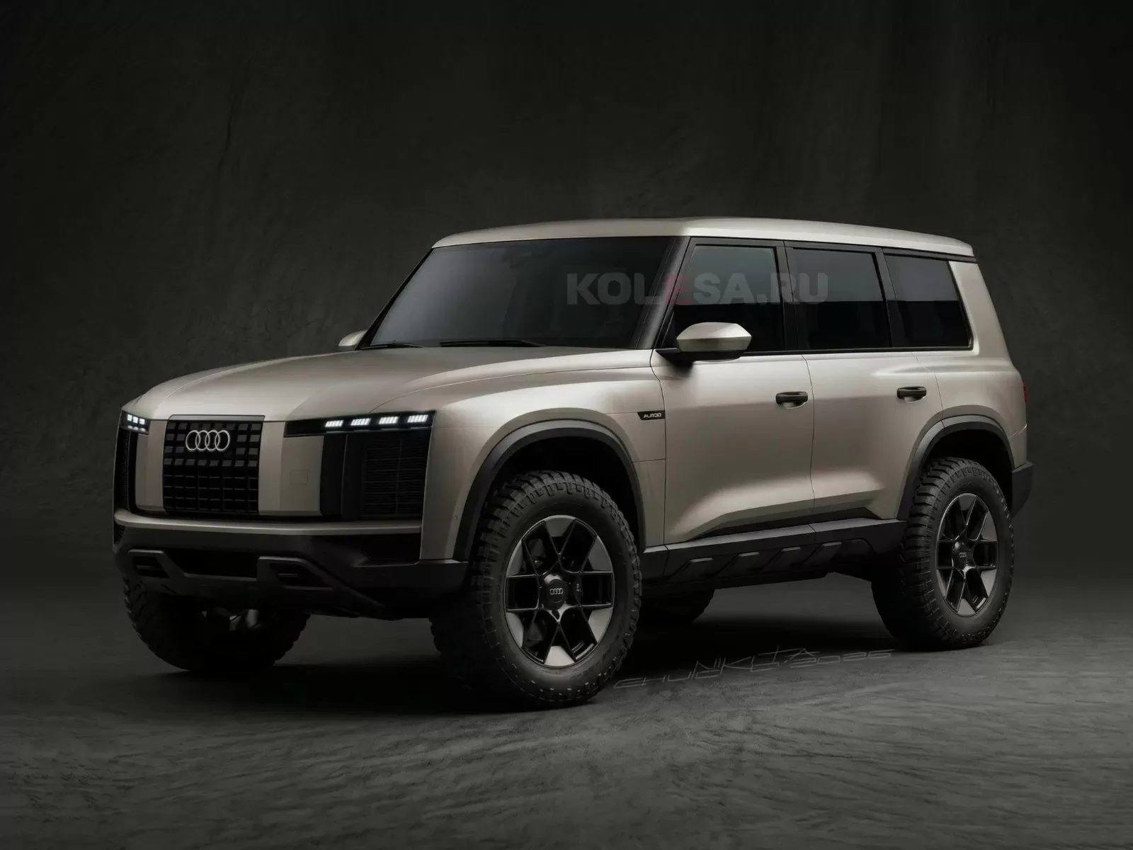 أودي SUV القادمة لمنافسة جي كلاس وديفندر تظهر في أول صور تخيلية 2