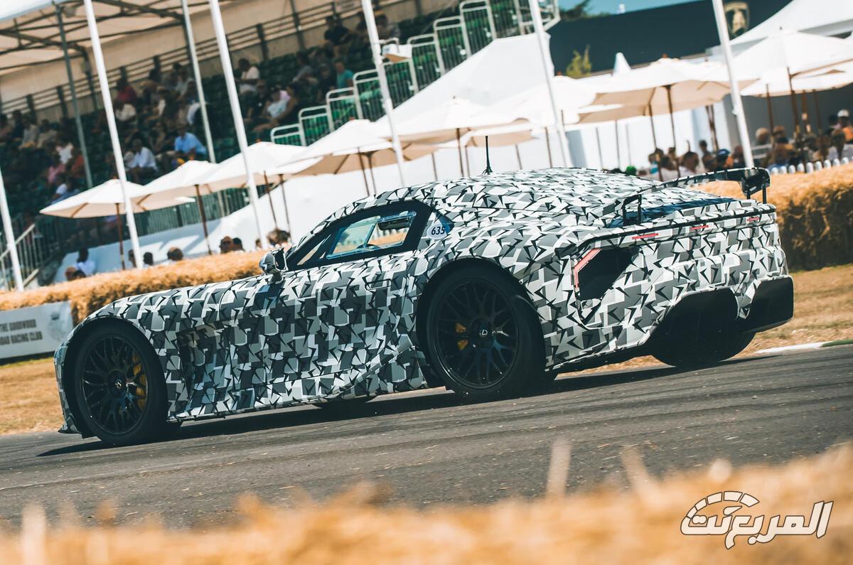 لكزس LFA الكهربائية تشارك في مهرجان السرعة البريطاني والعلامة تكشف تفاصيل جديدة عن السوبركار 11