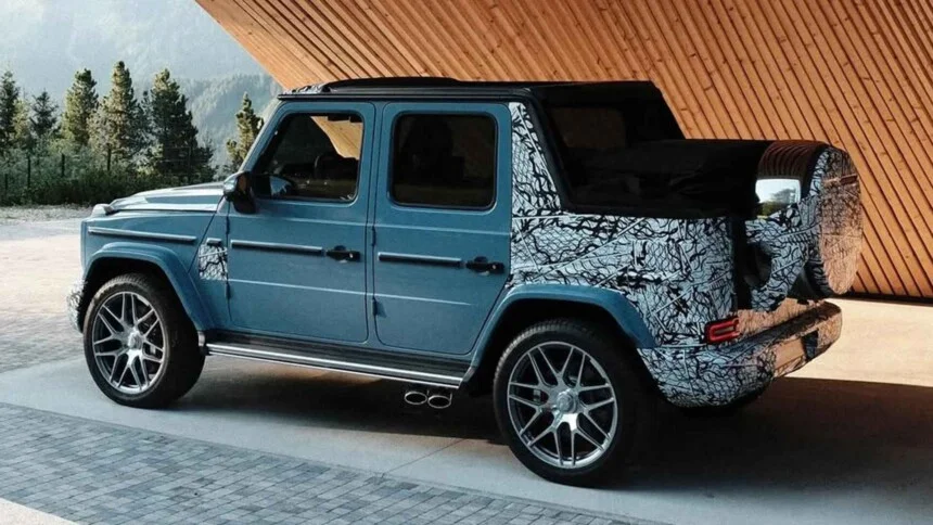 مرسيدس جي كلاس كشف الجديدة تظهر في أول صور رسمية مع توقعات بمحرك AMG V8 مرسيدس جي كلاس كشف الجديدة تظهر في أول صور رسمية مع توقعات بمحرك AMG V8 1