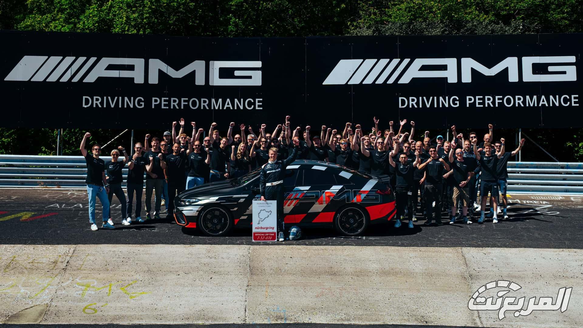 مرسيدس AMG CLA تكسر الرقم القياسي للسرعة على حلبة نوربورغرينغ مرسيدس AMG CLA تكسر الرقم القياسي للسرعة على حلبة نوربورغرينغ 3
