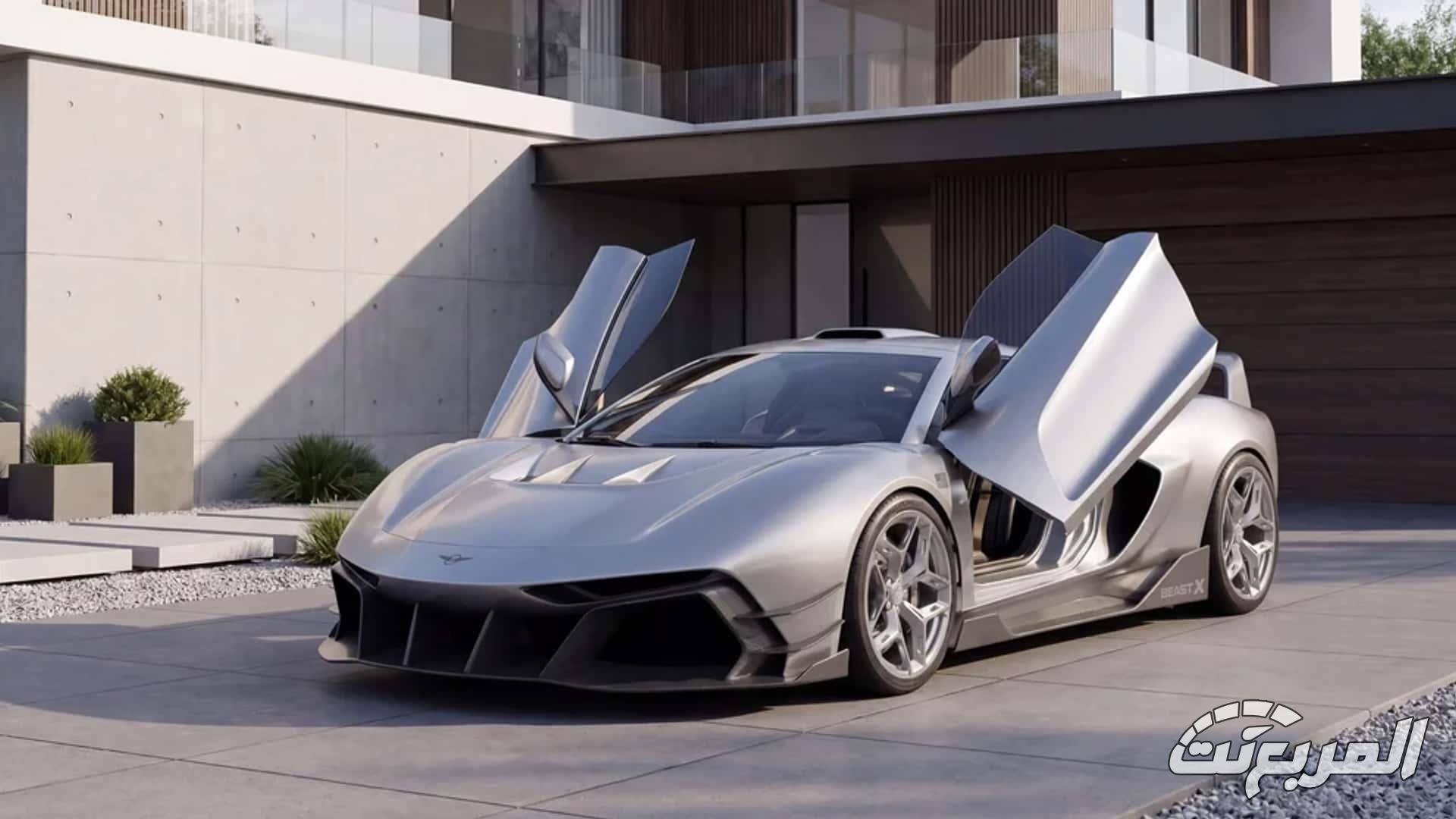 ريزفاني بيست X هي هايبركار أمريكية جديدة مبنية على كورفيت بقوة 1500 حصان ريزفاني بيست X هي هايبركار أمريكية جديدة مبنية على كورفيت بقوة 1500 حصان 9