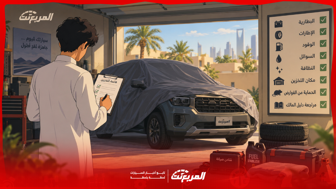 تخزين السيارة لفترة طويلة دون استخدام: خطوات تمنع تلفها