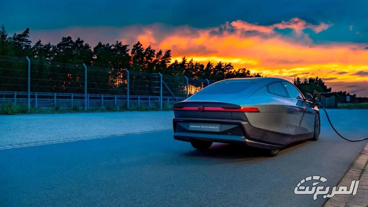 فولكس واجن تكشف عن السيارة الأكثر انسيابية في العالم بمدى كهربائي 1,400 كيلومتر 8