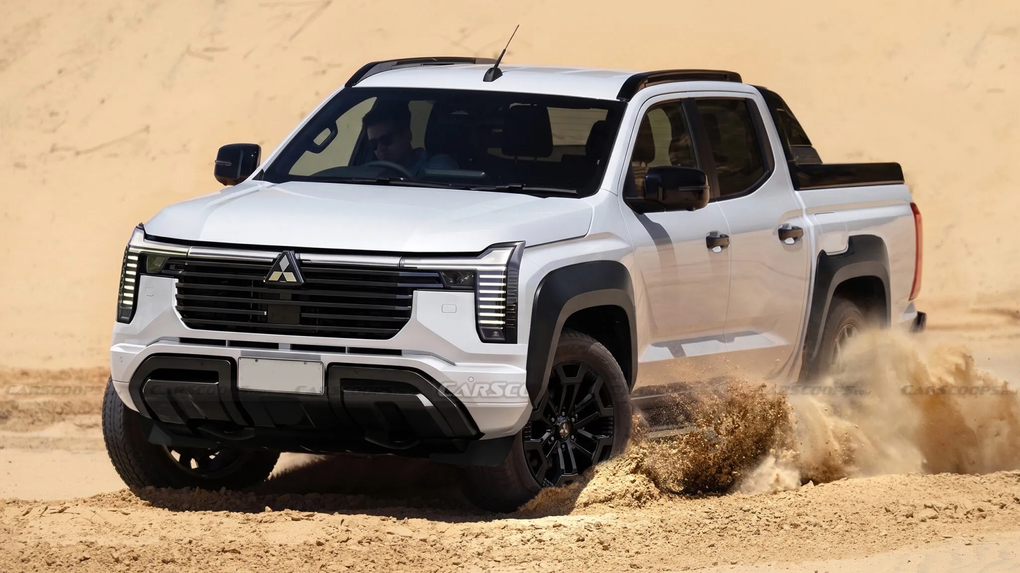 كل ما نعرفه عن ميتسوبيشي L200 فيس ليفت القادمة.. هل سنرى تصميماً مستوحى من باجيرو؟ 4