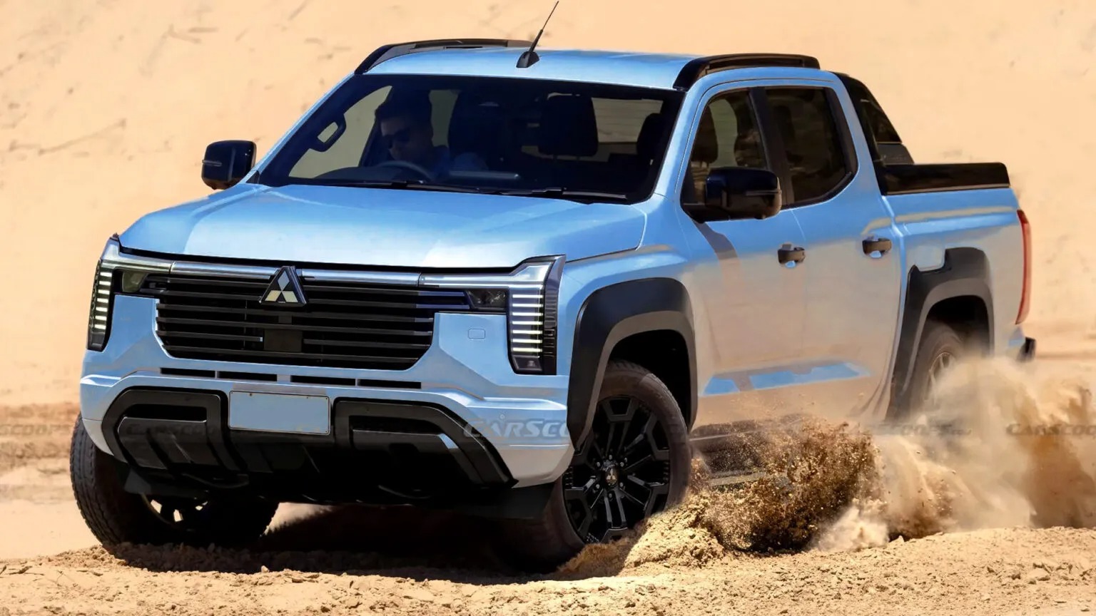 كل ما نعرفه عن ميتسوبيشي L200 فيس ليفت القادمة.. هل سنرى تصميماً مستوحى من باجيرو؟ 2