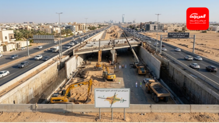 مشروع تطوير طريق الثمامة