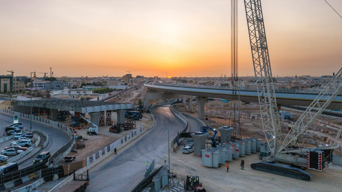 مشروع تطوير طريق الثمامة: نقلة جديدة في شبكة طرق الرياض مشروع تطوير طريق الثمامة