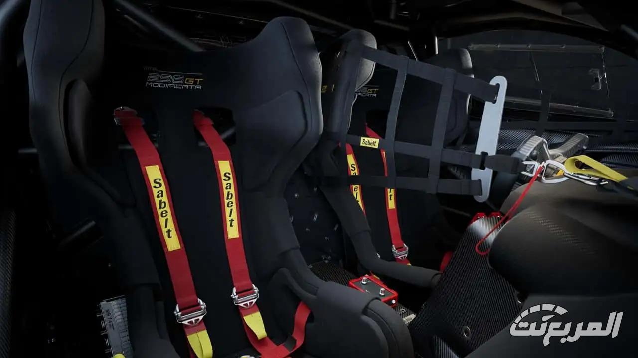 فيراري 296 GT Modificata الجديدة للحلبات تنطلق بقوة 720 حصان فيراري 296 GT Modificata الجديدة للحلبات تنطلق بقوة 720 حصان 10