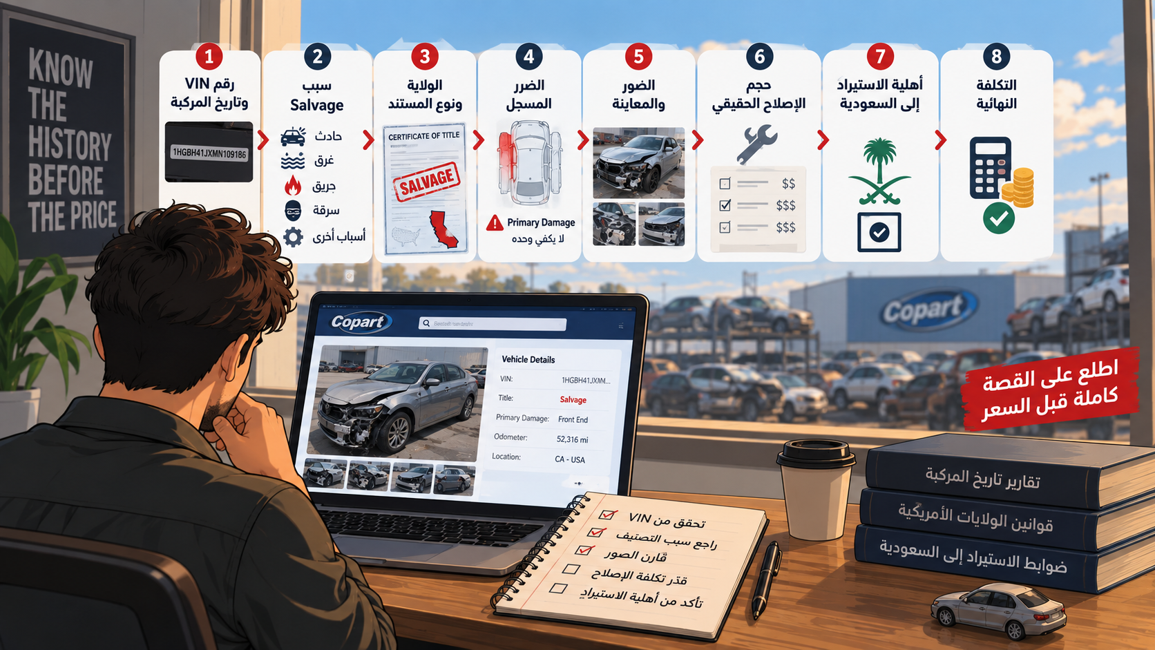 هل كل سيارة Salvage صفقة سيئة؟ افهم سبب تصنيفها أولًا هل كل سيارة Salvage صفقة سيئة؟ افهم سبب تصنيفها أولًا 1