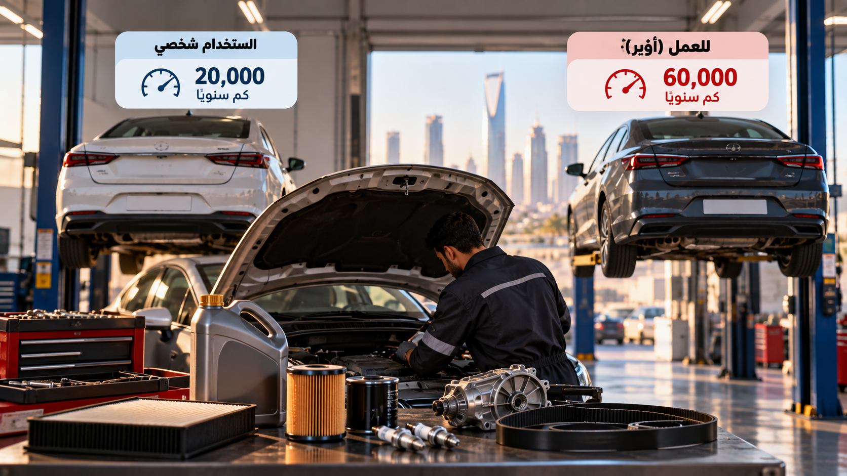 سيارة للعمل في تطبيقات التوصيل.. كيف تختار الأقل تكلفة وليس الأرخص سعرًا؟