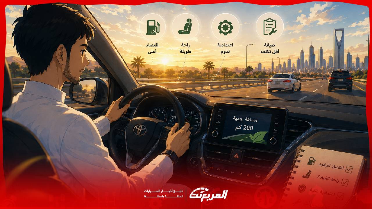 أفضل مواصفات سيارة للعمل اليومي.. ماذا تحتاج إذا كنت تقطع 200 كم يوميًا؟
