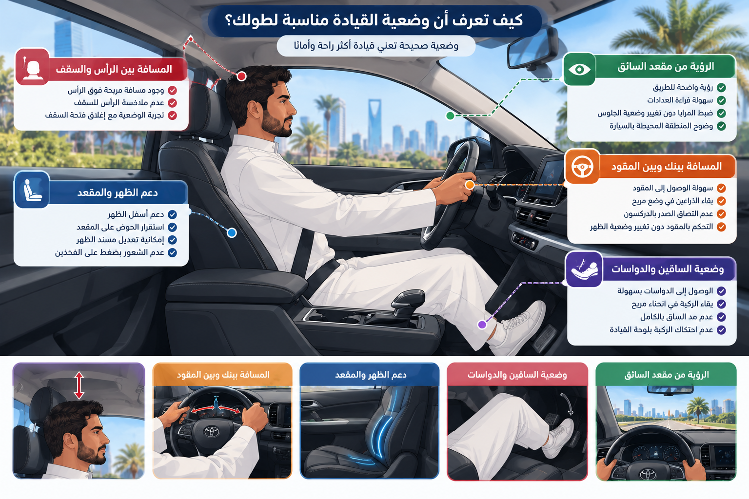 كيف تعرف أبعاد سيارتك وهل تناسب طولة؟ 7 قياسات لا تظهر في جدول المواصفات كيف تعرف أبعاد سيارتك وهل تناسب طولة؟ 7 قياسات لا تظهر في جدول المواصفات