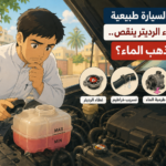حرارة السيارة طبيعية لكن ماء الرديتر ينقص.. أين يذهب الماء؟