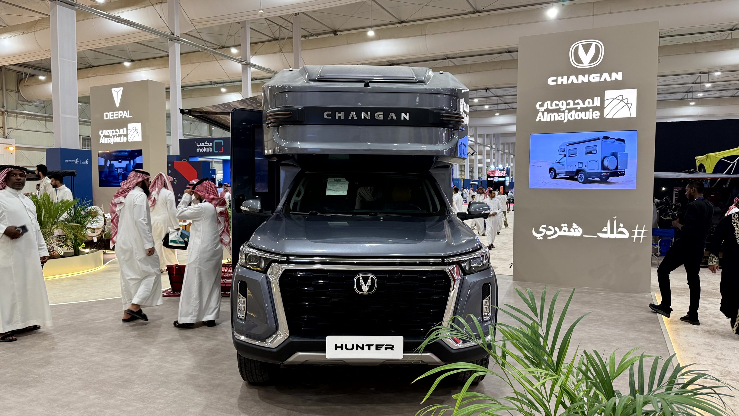 تغطية جناح شانجان وديبال بمعرض الصقور 2026… استعراض ديبال G318 وهنتر RV المخصصة للرحلات 13