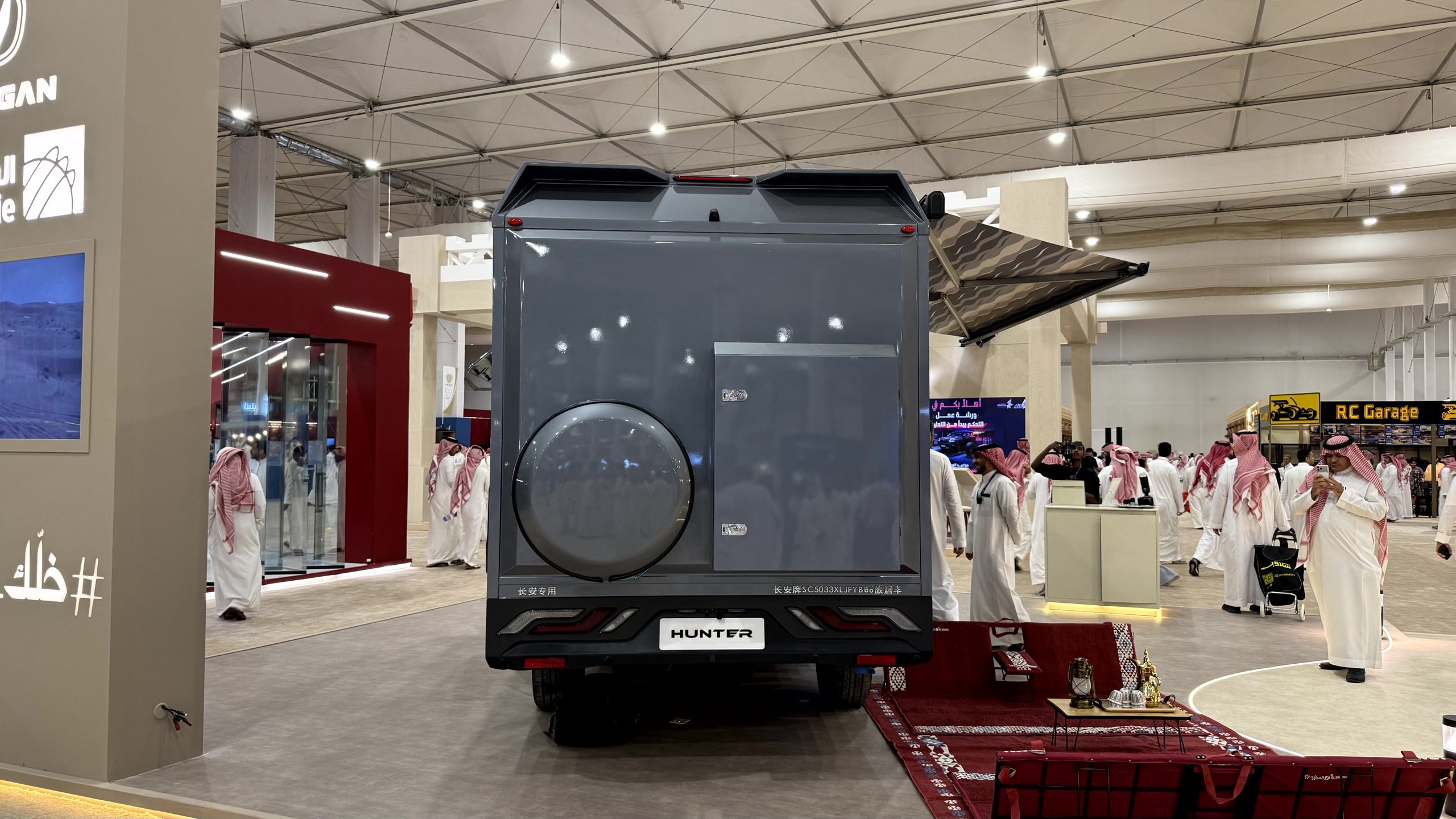تغطية جناح شانجان وديبال بمعرض الصقور 2026… استعراض ديبال G318 وهنتر RV المخصصة للرحلات 14