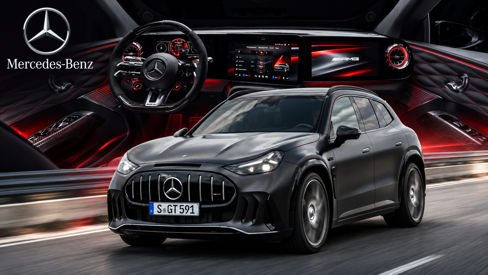 مرسيدس AMG GT SUV الكهربائية الجديدة تنطلق بقوة 1153 حصان وهذه أهم المواصفات