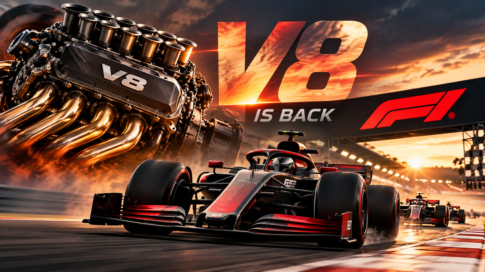 فورمولا 1 تعلن عودة محركات V8 في 2030 مع سيارات أخف وزناً وتكاليف أقل بنسبة 50%