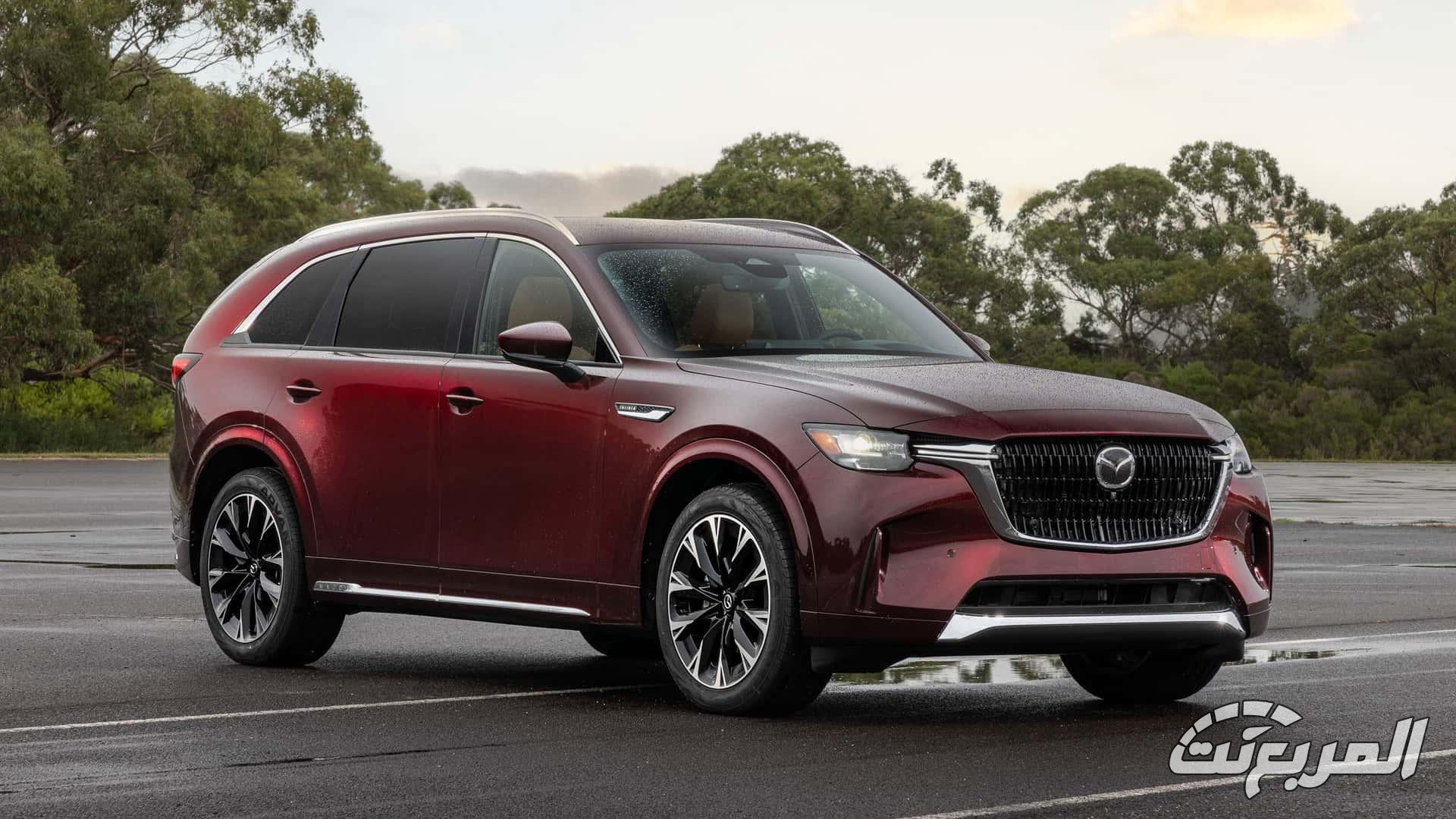 إلغاء مازدا CX-70 ودمجها في CX-90 كفئة جديدة بصفين من المقاعد مع تحديثات للمحركات والتجهيزات إلغاء مازدا CX-70 ودمجها في CX-90 كفئة جديدة بصفين من المقاعد مع تحديثات للمحركات والتجهيزات 7