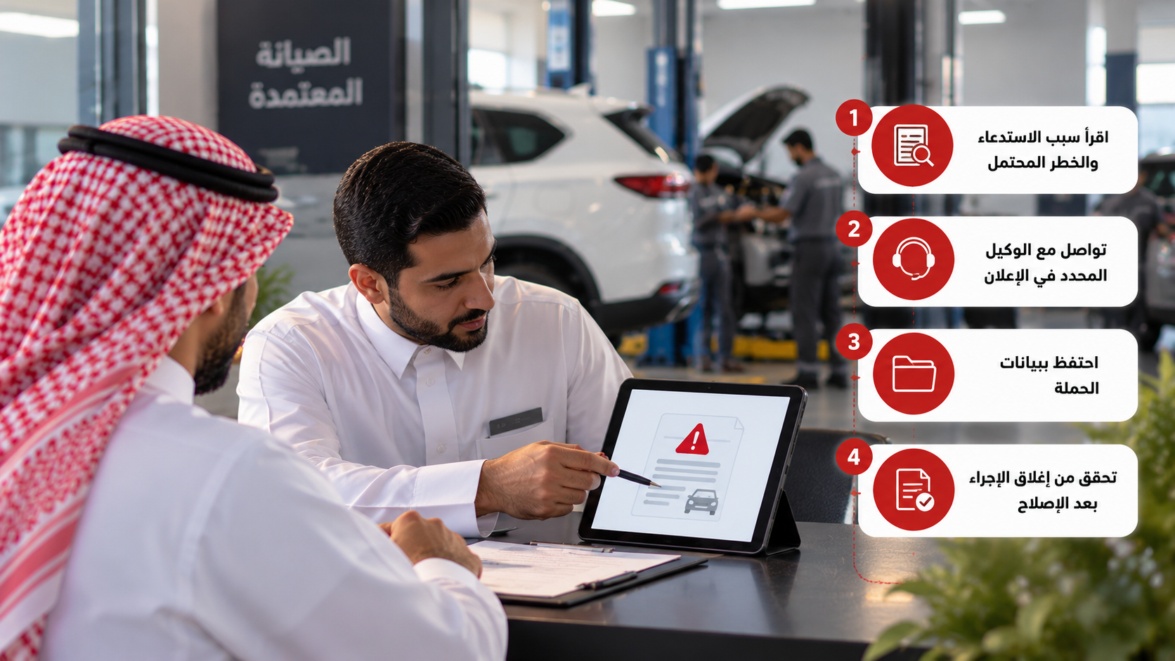 استدعاء السيارات في السعودية.. كيف تعرف إذا كانت سيارتك مشمولة وماذا تفعل بعدها؟