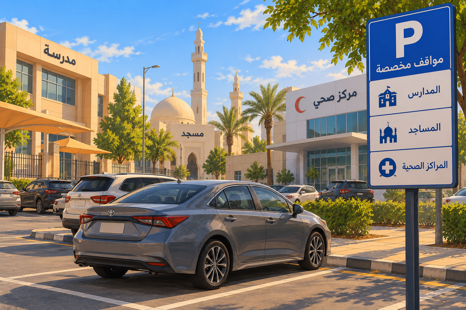 تصريح مواقف الرياض للسكان.. هل يسمح لك بالوقوف في أي شارع داخل الحي؟