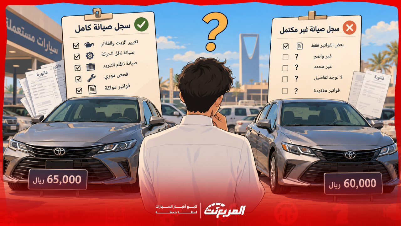 سجل صيانة السيارة المستعملة.. متى يستحق فرق السعر ومتى لا؟