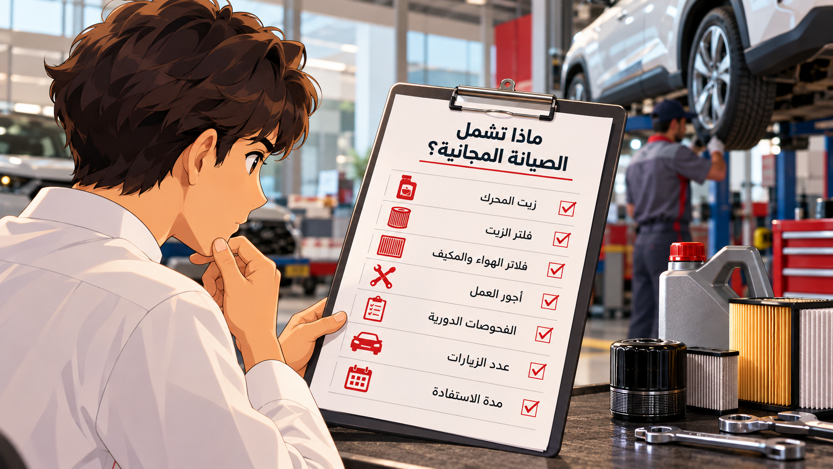 عرض صيانة مجانية أم خصم نقدي على السيارة.. أيهما يوفر لك أكثر؟ عرض صيانة مجانية أم خصم نقدي على السيارة.. أيهما يوفر لك أكثر؟
