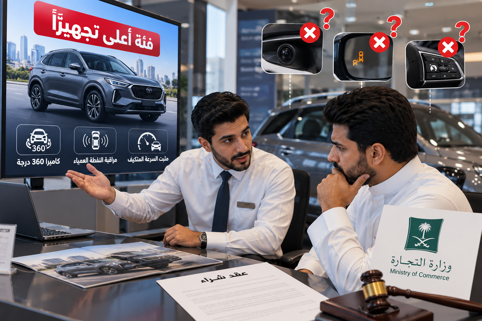 استلمت سيارتك الجديدة ناقصة تجهيزات؟ اعرف حقوقك استلمت سيارتك الجديدة ناقصة تجهيزات؟ اعرف حقوقك