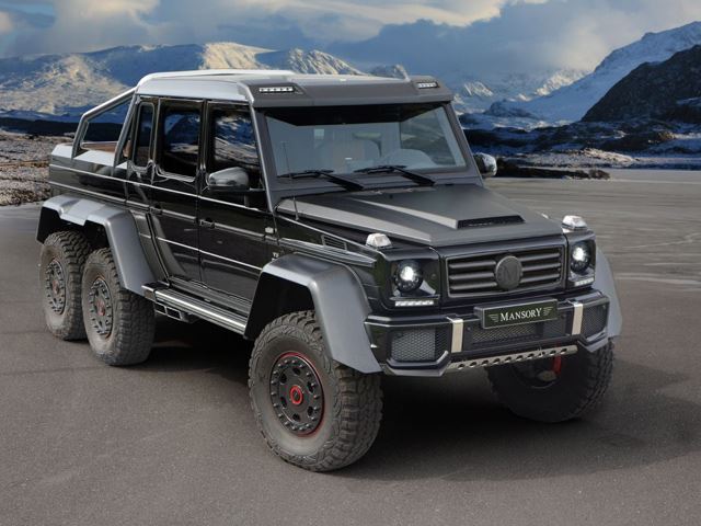 “بالصور”مانسوري تكشف عن G63 AMG 6X6 المعدلة بقوة 840 حصان