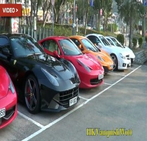 “بالفيديو” شاهد 300 سيارة سوبر كار فاخرة ورياضية في هونج كونج رغم ارتفاع الضرائب