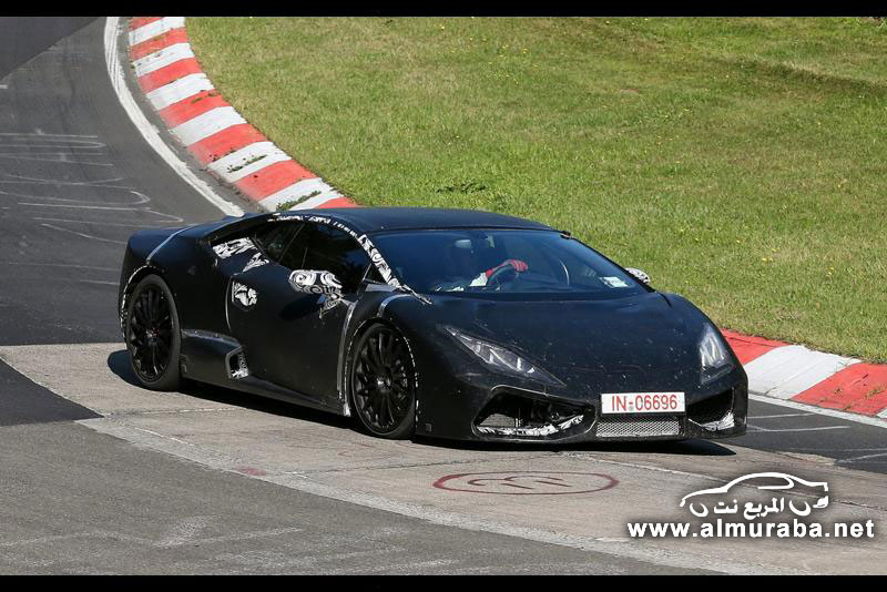 صور تجسسية لسيارة لامبورجيني كابريرا Lamborghini CabreraV10 3