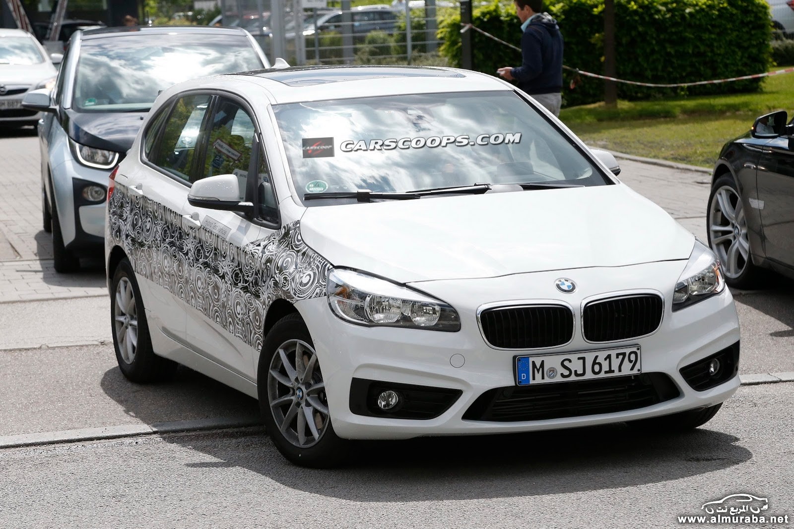 صور تجسسية تلتقط بي ام دبليو الفئة الثانية الهجينة الجديدة BMW 2-Series