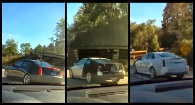 “مصور” يلتقط صوراً لثمانية نماذج أولية من كاديلاك 2015 غير المعروفة Cadillac 2015