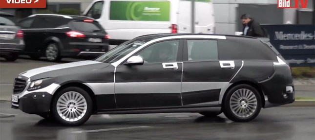 فيديو تجسسي يلتقط سيارة مرسيدس بنز القادمة Benz C-Class فئة C Estate