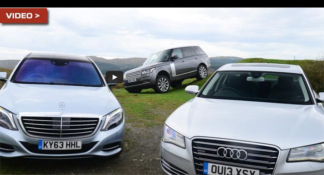 “فيديو” اختبار مرسيدس بنز اس التي تغلبت على رنج روفر واودي ايه ايت