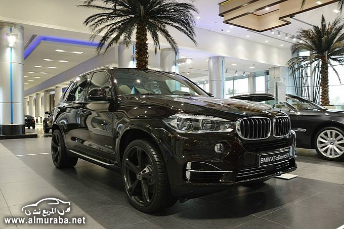 اول ظهور لسيارة بي ام دبليو اكس فايف BMW X5-F15 في مدينة ابوظبي