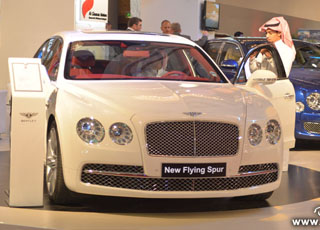 بنتلي فلاينج سبير 2014 تجذب الزوار في معرض اكسس للسيارات Bentley Flying Supr 2014