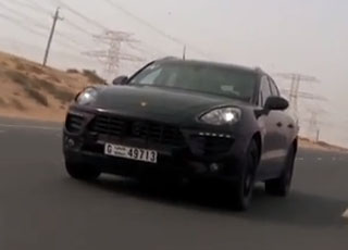 بورش تثبت ان تحفتها ماكان 2014 القادمة قادرة على اختراق الصحراء Porsche Macan
