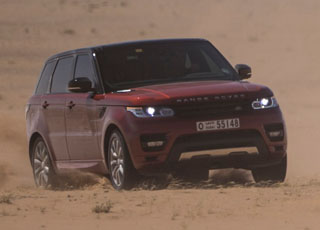 رنج روفر سبورت 2014 الجديدة تحقق رقم قياسي في سباق “الربع الخالي” من الامارات الى السعودية