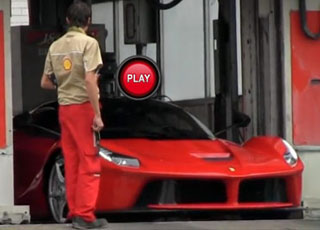 لافيراري الجديدة من فيراري تظهر في فيديو بمغسلة سيارات Ferrari LaFerrari