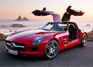 مرسيدس قد ترسل اس ال اس ايه ام جي لمعرض لوس انجلوس للسيارات Mercedes SLS AMG 3