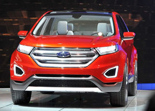 فورد ايدج 2015 رأس الحربة الجديدة لغزو أسواق العالم “كونسبت” تظهر اخيراً Ford Edge