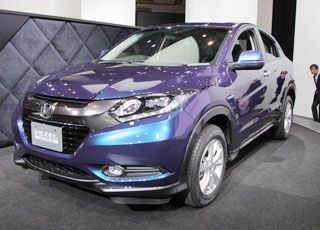 هوندا 2015 فيزيل الجديدة صور ومواصفات وفيديو Honda Vezel 2015