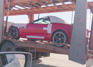 التقاط “صور” وصول جاكوار اف تايب 2014 الجديدة الى السعودية Jaguar F-Type