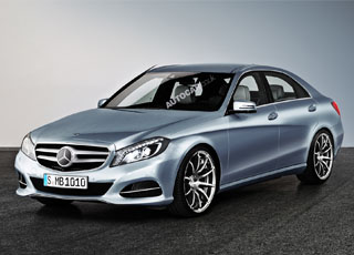 لقطات من مرسيدس بنز سي 2015 الجديدة كلياً Mercedes-Benz C-Class